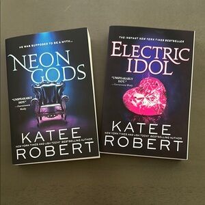 Fantasy Romance Book Bundle - Neon Gods & Electric Idol Paperback Set